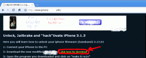 iphone jailbreaking chrome initial page