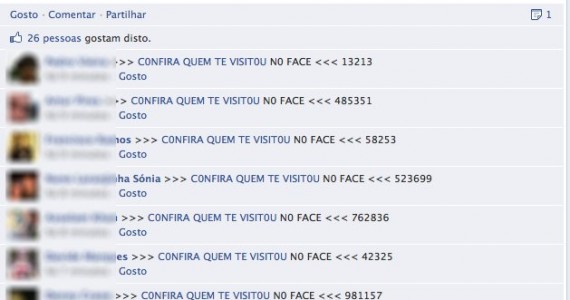 Confira quem te visitou no Face