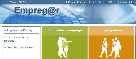 Site Empregar do Governo da Madeira comprometido