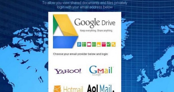 Email rouba dados de acesso